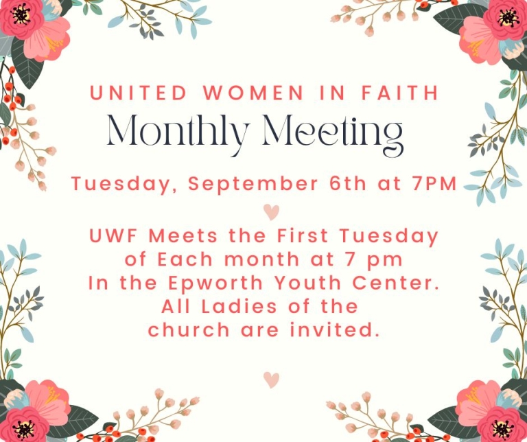 United Methodist Women | First United Methodist Church Madison, Georgia